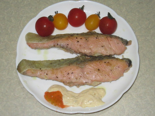 鮭のムニエル ぼーやんのお部屋