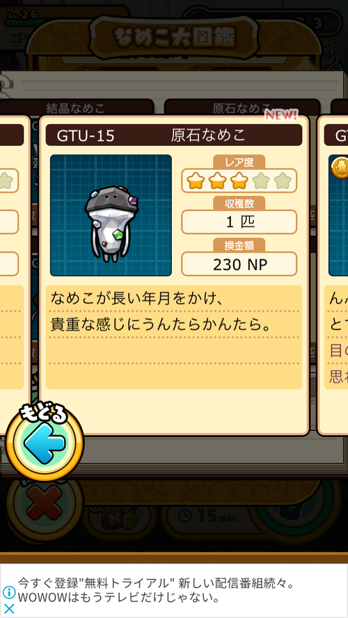 Neoなめこ 原石なめこ ぼーやんのお部屋 Neoなめこ 原石なめこ ぼーやんのお部屋