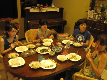 池田さんと夕食