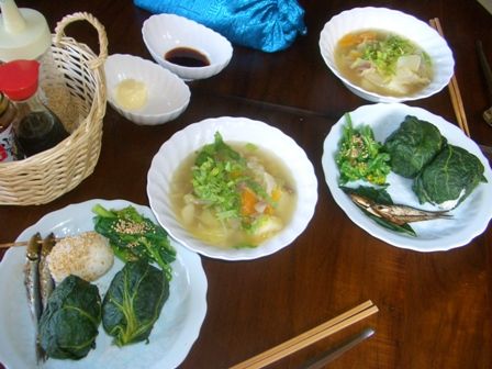 みつえさんと高菜おむすび