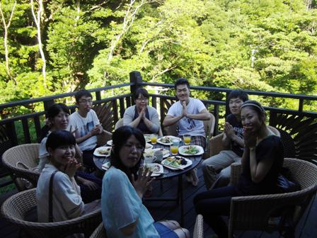 藤川さんグループ 朝食