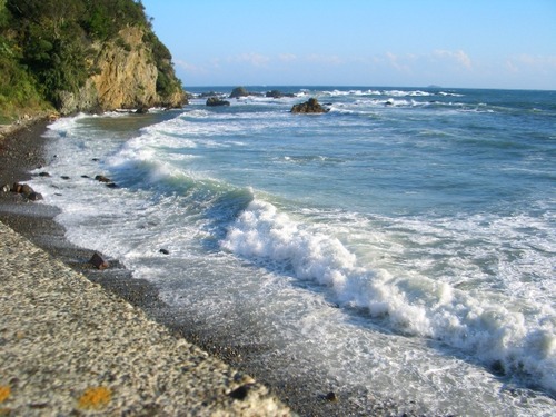 したる海岸午後2時の海