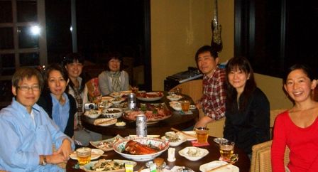 ケメオフ会の面々とりんさん