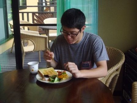 高木さん 朝食