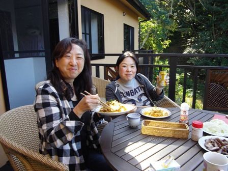 ベランダランチ　