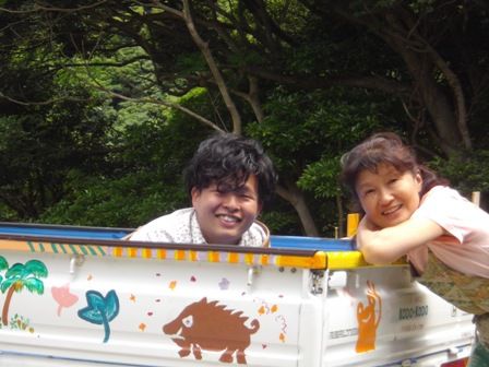 れいちゃん、ボランティアありがとう