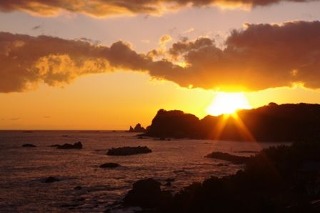 したるの夕日