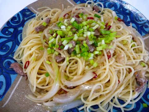 030 カジキの酒盗とショウガのパスタ 歩いたり立ち止まったりしながら 030 カジキの酒盗とショウガのパスタ 歩いたり立ち止まったりしながら