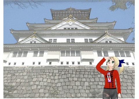04大阪城一人_001