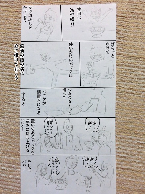 ラフ文字入れ