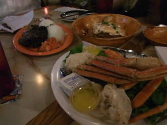 ハワイごはんカニ