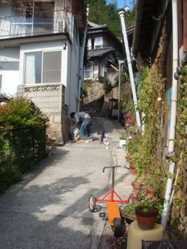 愛すべき坂の町・尾道の日常の風景。