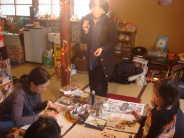 「なつさんの型染め教室」