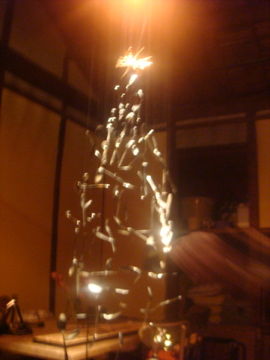 一日遅れのクリスマス。