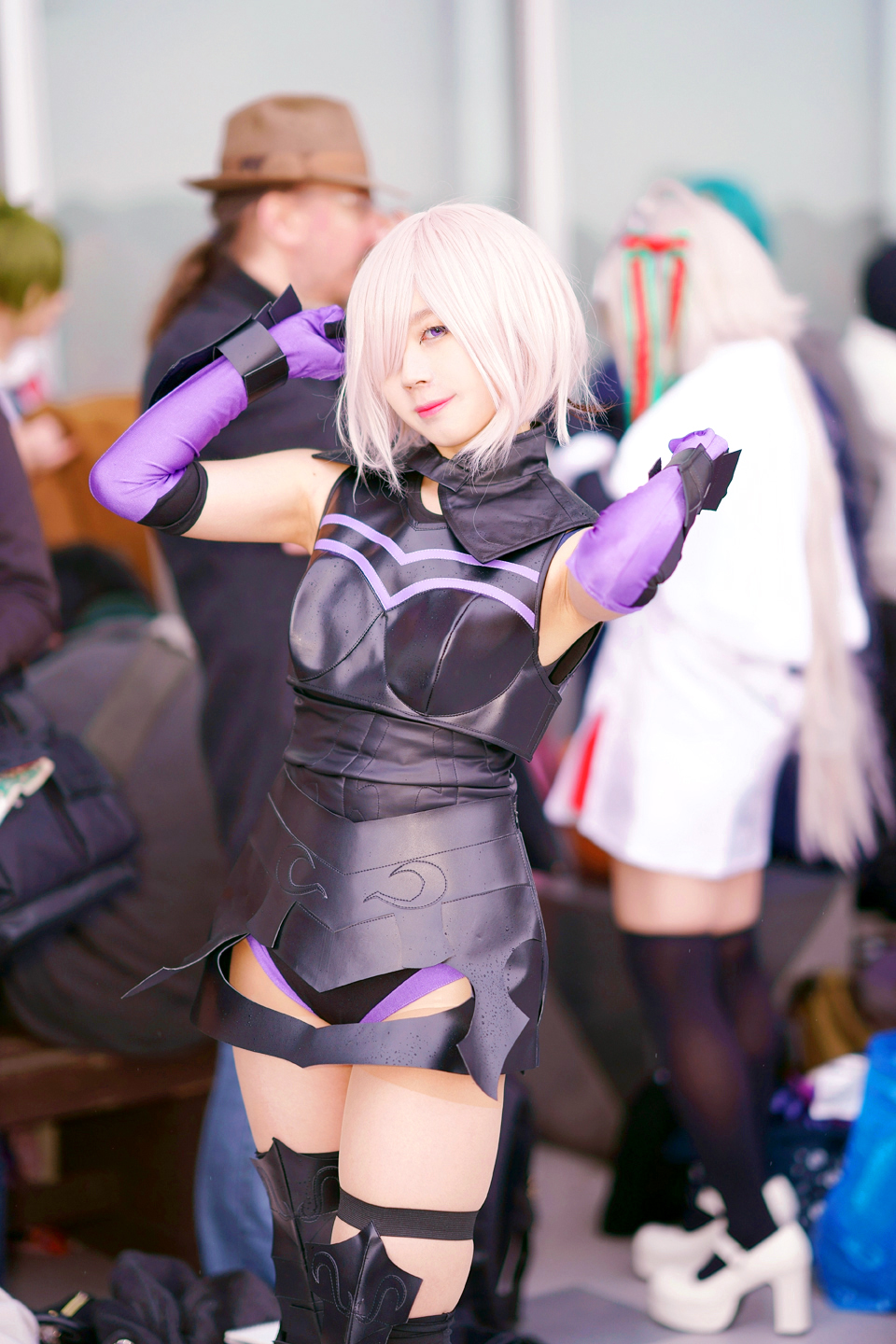 コミックマーケット93コスプレ 神崎舞哉様 Fate Grand Order マシュ キリエライト 黄昏ドライブイン コスプレカメコはデジタル一眼の夢を見るか