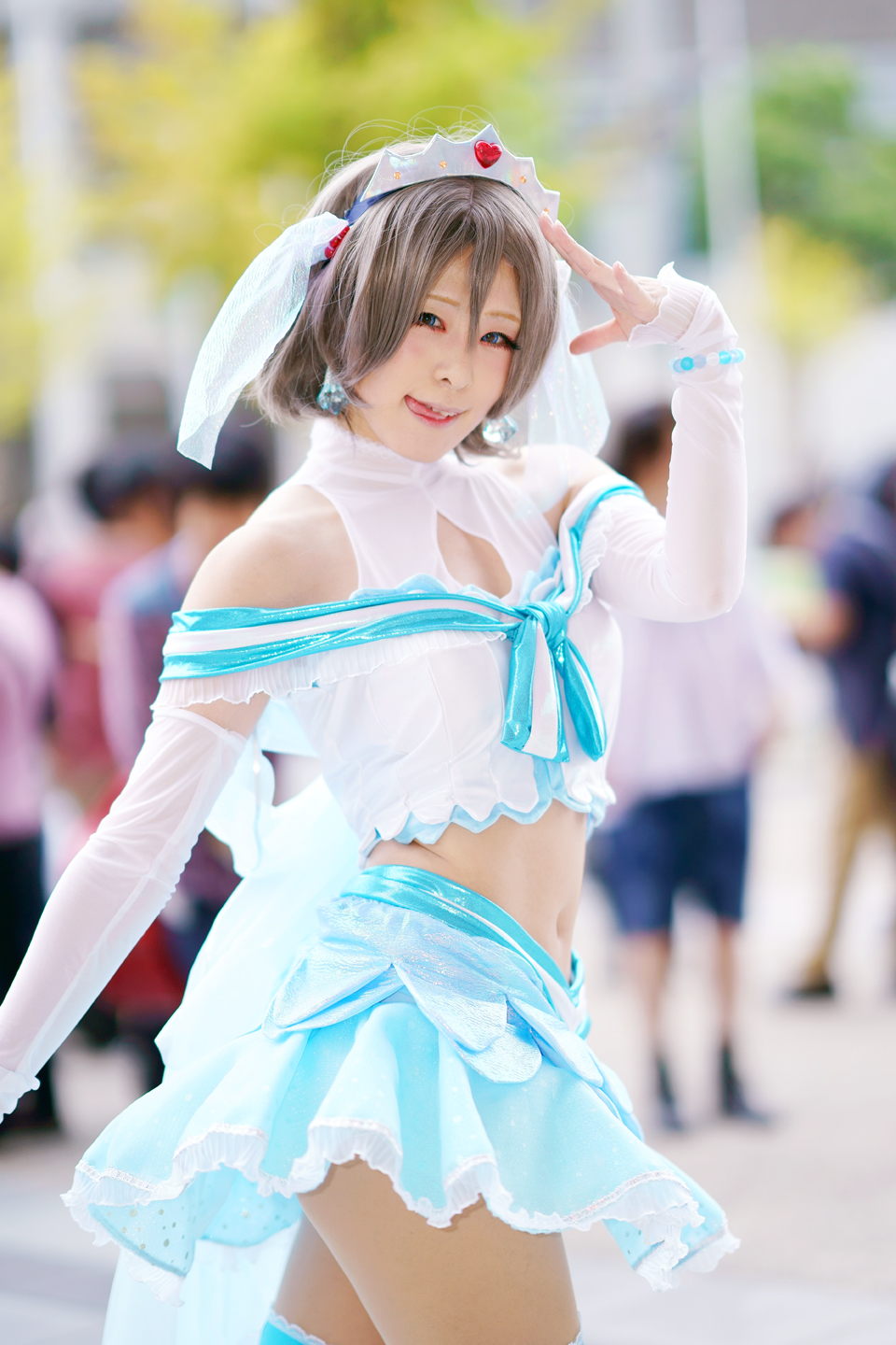 東京ゲームショウ17コスプレ Moto様 ラブライブ サンシャイン 渡辺曜 黄昏ドライブイン コスプレカメコはデジタル一眼の夢を見るか