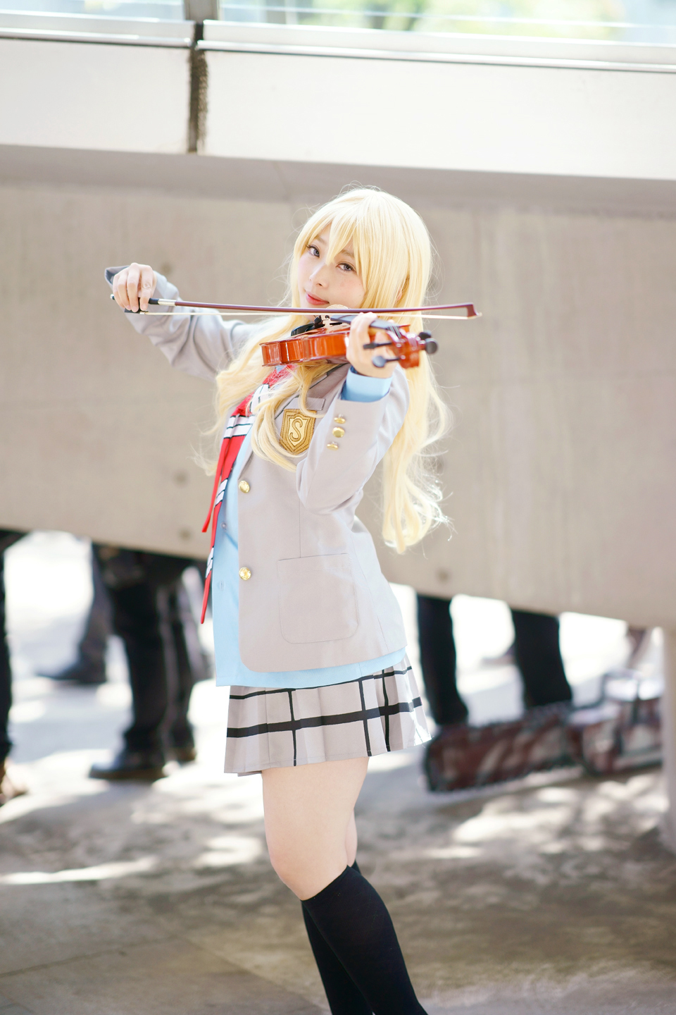 ニコニコ超会議17 恋南様 四月は君の嘘 宮園かをり 黄昏ドライブイン コスプレカメコはデジタル一眼の夢を見るか