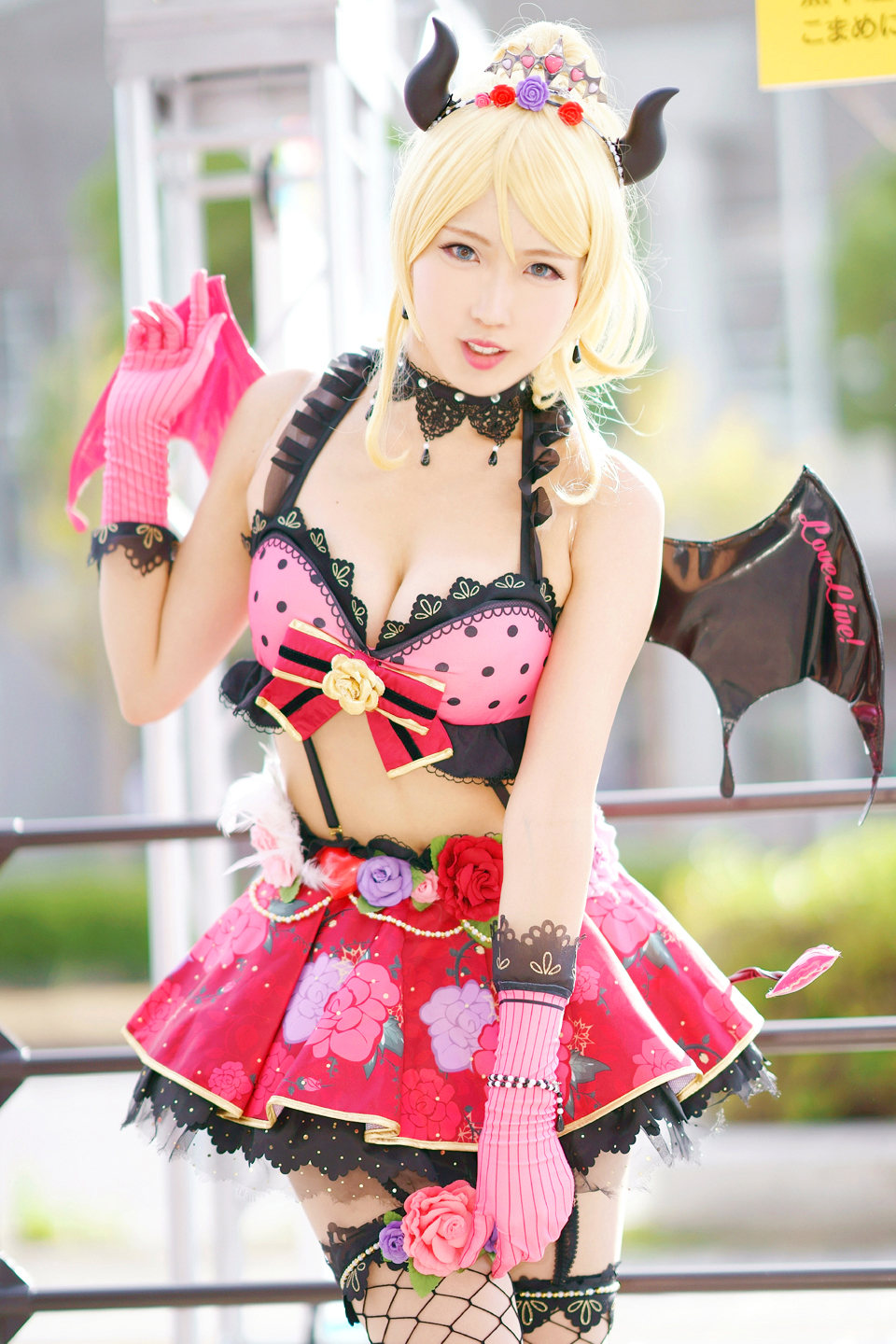 東京ゲームショウ18コスプレ みるお様 ラブライブ 絢瀬絵里 小悪魔編覚醒 黄昏ドライブイン コスプレカメコはデジタル一眼の夢を見るか