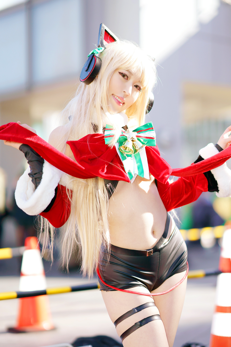 コミックマーケット95コスプレ Mozzi様 ドルフロ Tmp クリスマスver 黄昏ドライブイン コスプレカメコはデジタル一眼の夢を見るか