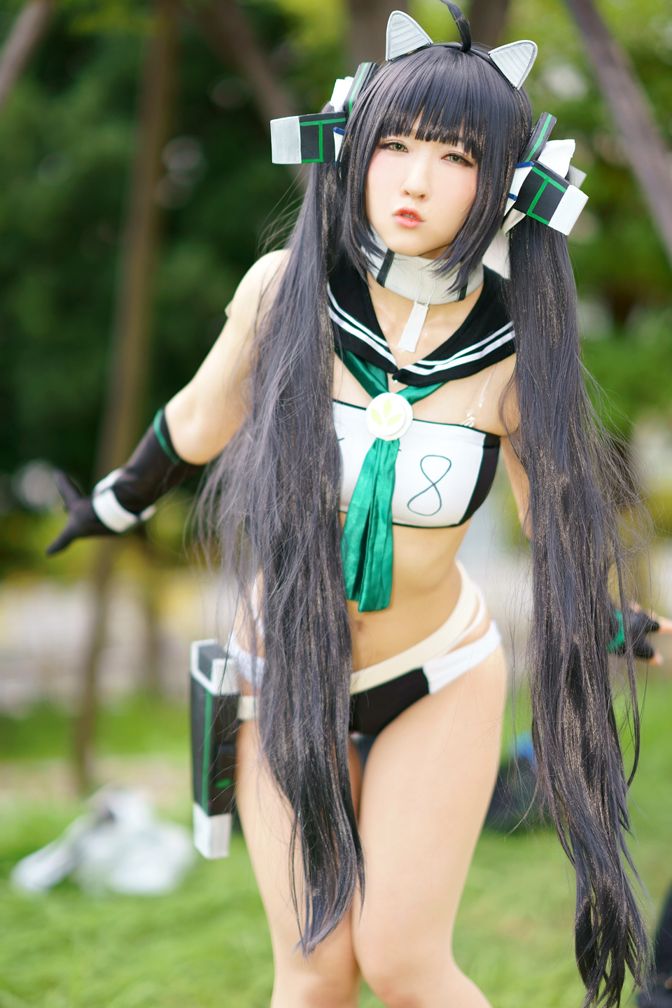 コミックマーケット94コスプレ ありさまる様 アズールレーン 伊58 黄昏ドライブイン コスプレカメコはデジタル一眼の夢を見るか