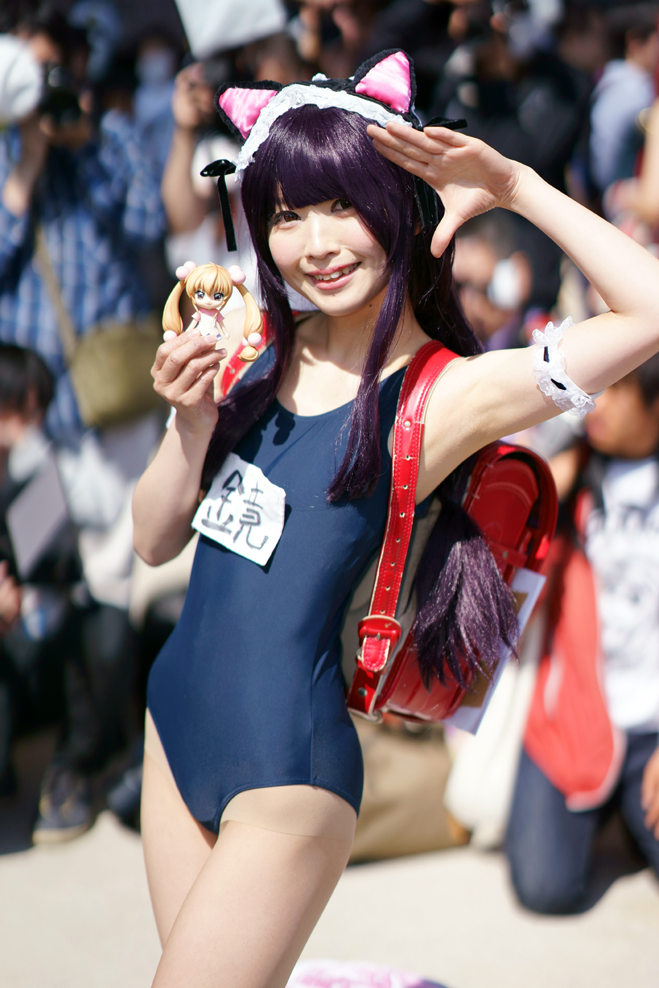 ニコニコ超会議17 秋吉めむ様 こどものじかん 鏡黒 スク水ver 黄昏ドライブイン コスプレカメコはデジタル一眼の夢を見るか ニコニコ超会議17 秋吉めむ様 こどものじかん 鏡黒 スク水ver 黄昏ドライブイン コスプレカメコはデジタル一眼の夢を見るか