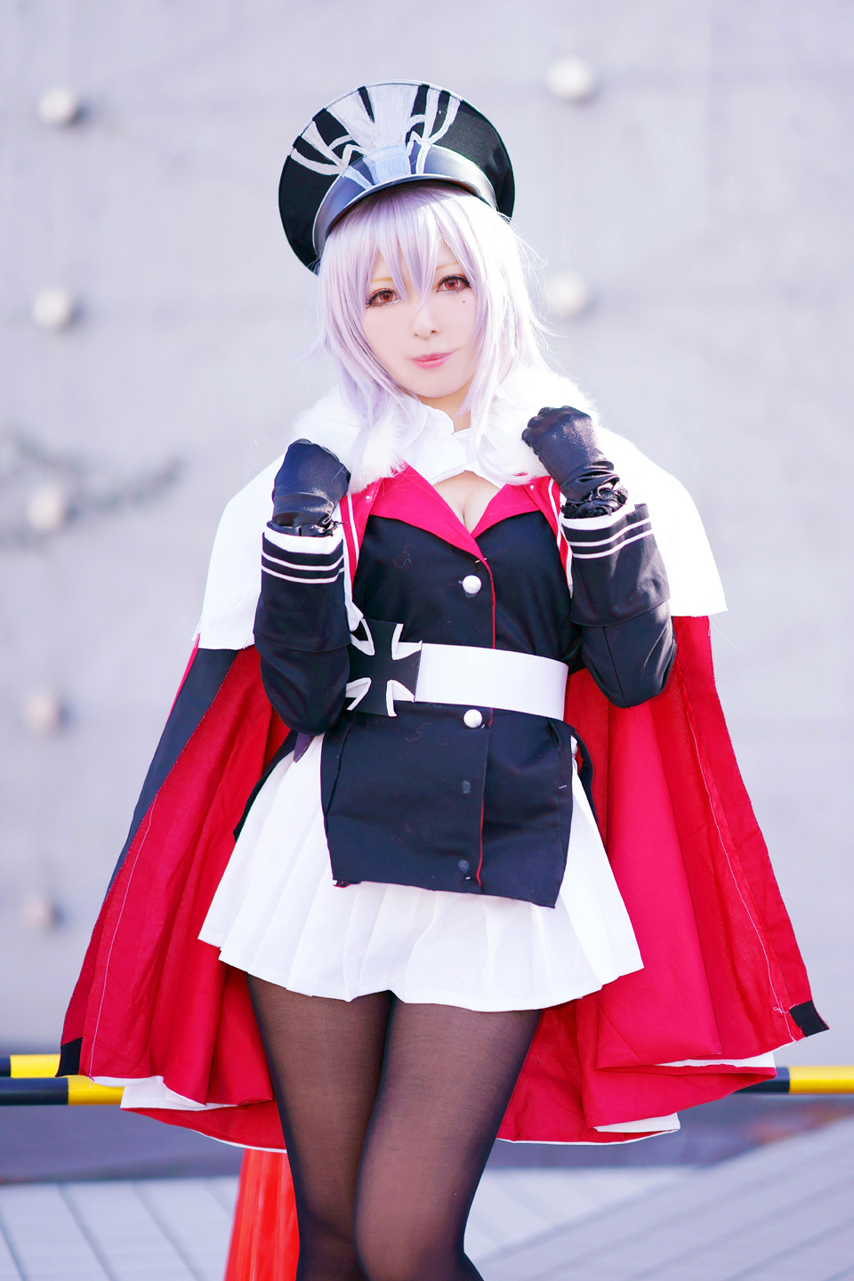 コミックマーケット93コスプレ 宵にゃん様 アズールレーン グラーフ ツェッペリン 黄昏ドライブイン コスプレカメコはデジタル一眼の夢を見るか コミックマーケット93コスプレ 宵にゃん様 アズールレーン グラーフ ツェッペリン 黄昏ドライブイン コスプレカメコはデジタル一眼の夢を見るか