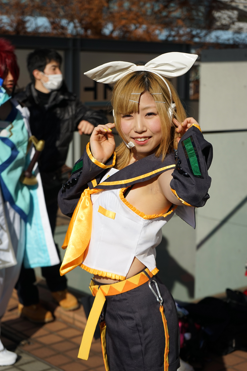 コミックマーケット85コスプレ 様 ボーカロイド 鏡音リン 黄昏ドライブイン コスプレカメコはデジタル一眼の夢を見るか コミックマーケット85コスプレ 様 ボーカロイド 鏡音リン 黄昏ドライブイン コスプレカメコはデジタル一眼の夢を見るか