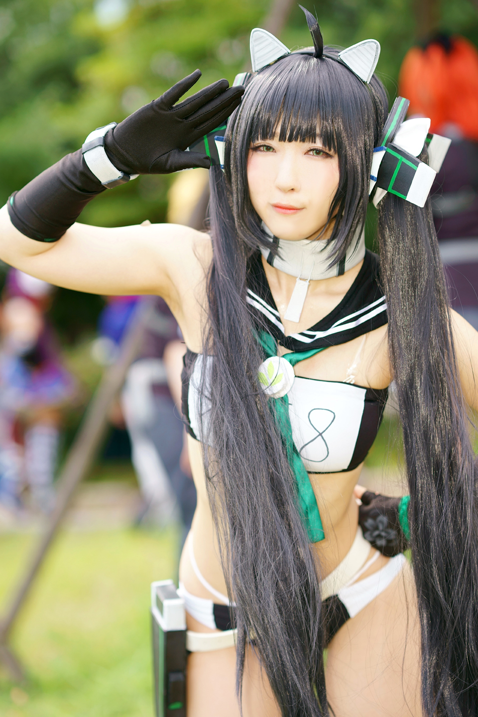 コミックマーケット94コスプレ ありさまる様 アズールレーン 伊58 黄昏ドライブイン コスプレカメコはデジタル一眼の夢を見るか