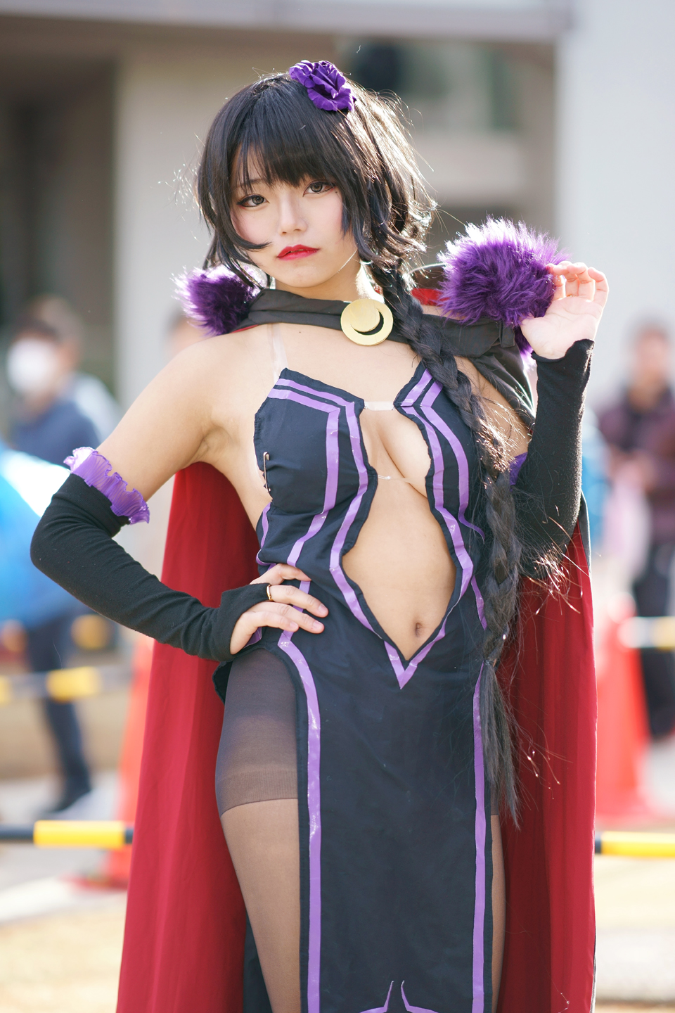 コミックマーケット91コスプレ 入宮あまな様 Re ゼロから始める異世界生活 エルザ グランヒルテ 黄昏ドライブイン コスプレカメコはデジタル一眼の夢を見るか