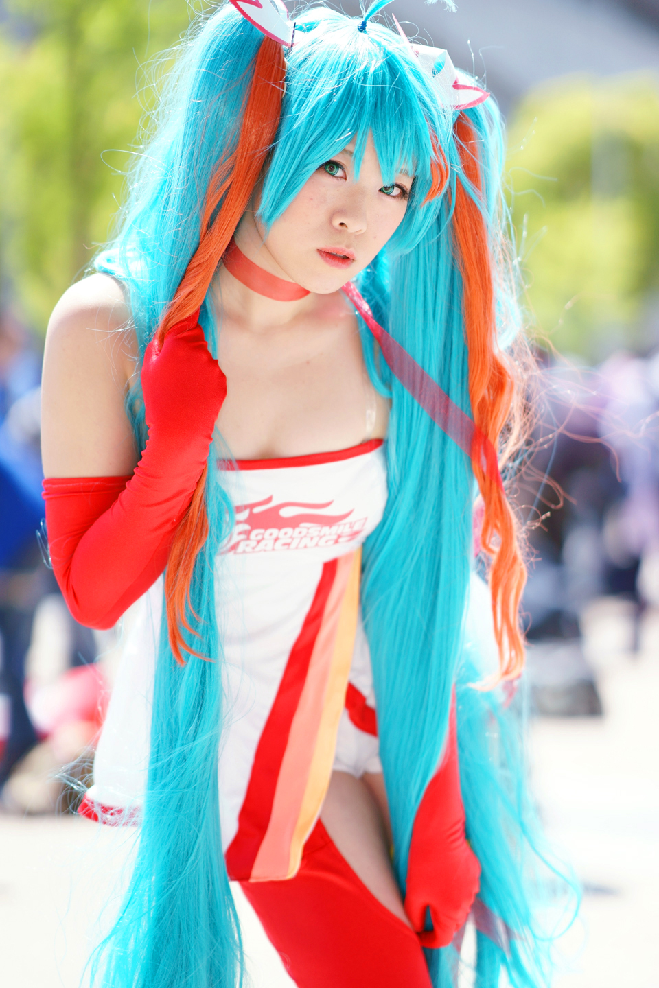 ニコニコ超会議17 仔寅様 初音ミク レーシングミク16ver 黄昏ドライブイン コスプレカメコはデジタル一眼の夢を見るか ニコニコ超会議17 仔寅様 初音ミク レーシングミク16ver 黄昏ドライブイン コスプレカメコはデジタル一眼の夢を見るか