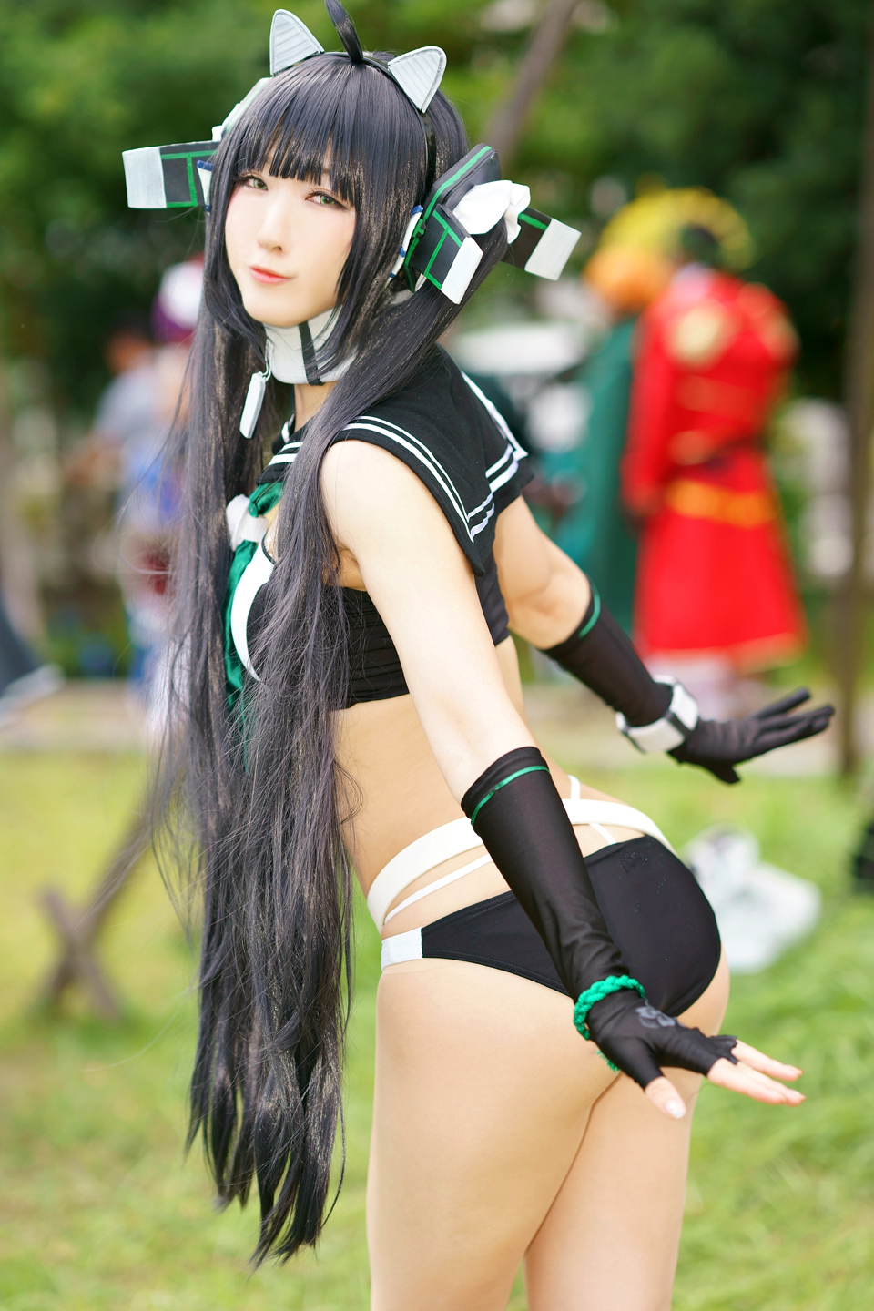コミックマーケット94コスプレ ありさまる様 アズールレーン 伊58 黄昏ドライブイン コスプレカメコはデジタル一眼の夢を見るか