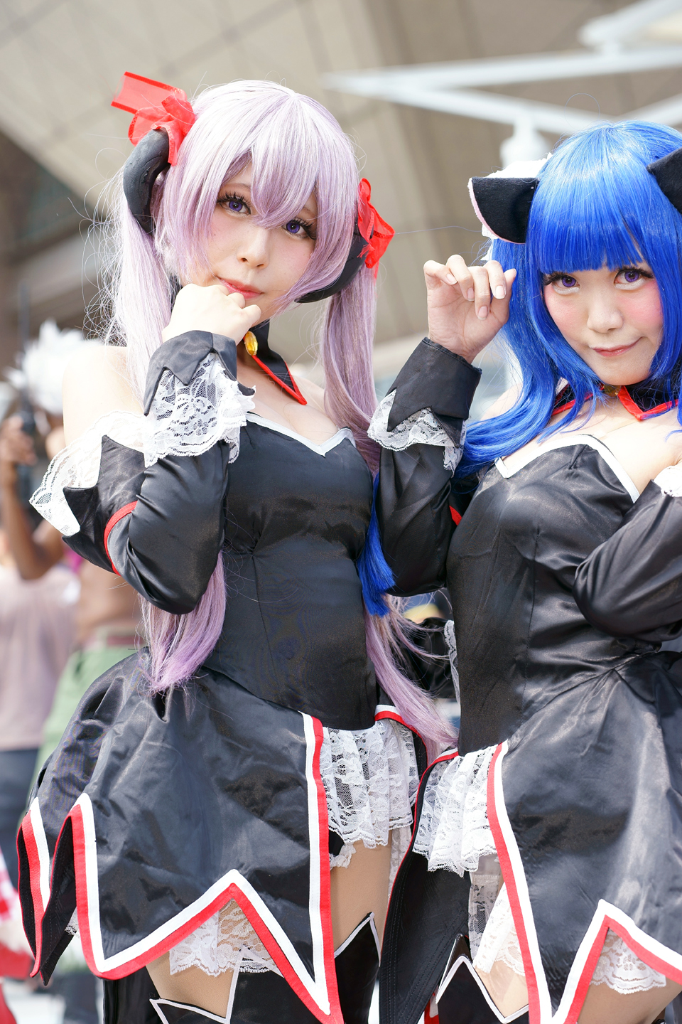 コミックマーケット90コスプレ 観月ちよこ様 ふーか様 ひぐらしのなく頃に 羽入 古手梨花 黄昏ドライブイン コスプレカメコはデジタル一眼の夢を見るか