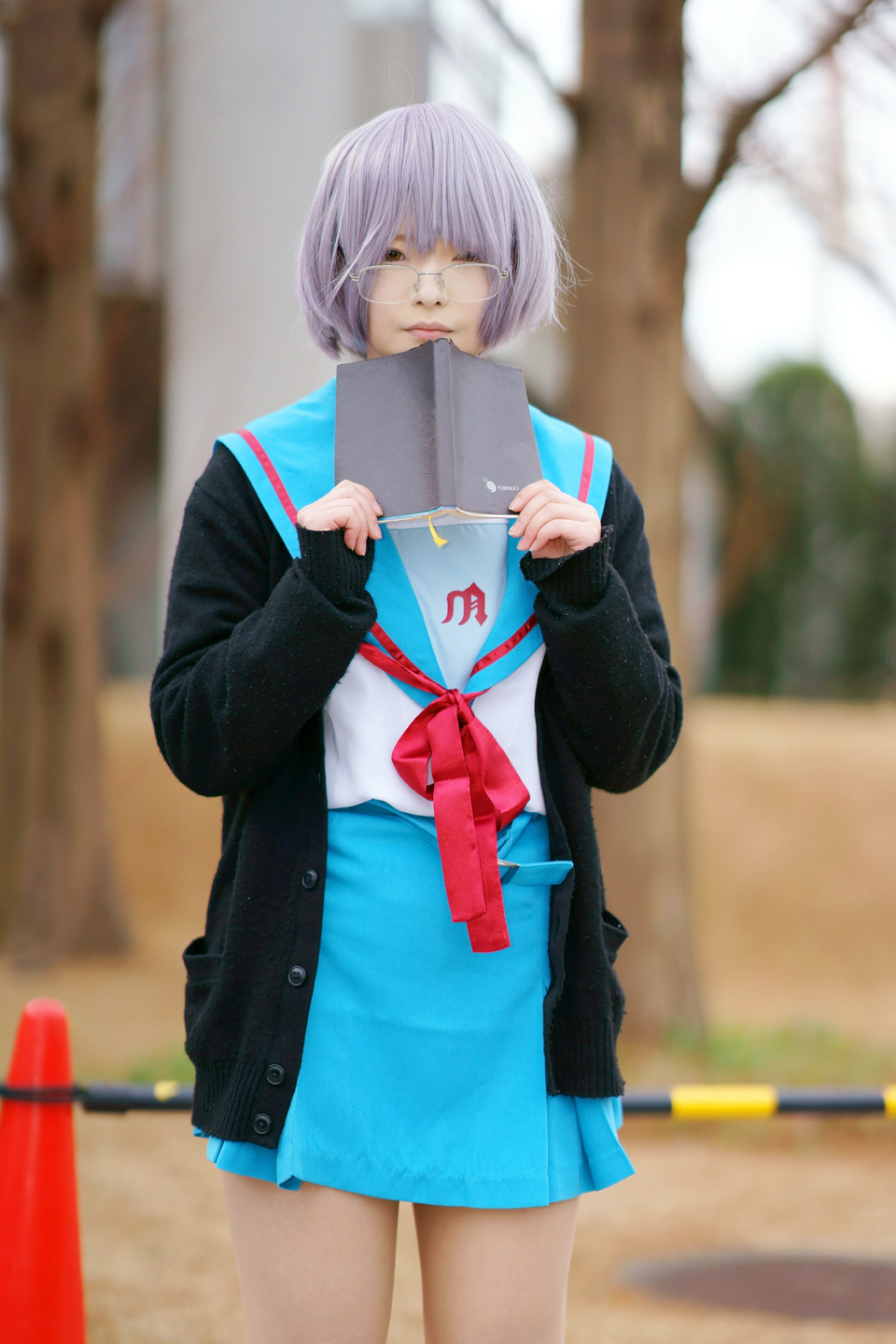 コミックマーケット91コスプレ 小倉のら様 長門有希ちゃんの消失 長門有希 黄昏ドライブイン コスプレカメコはデジタル一眼の夢を見るか