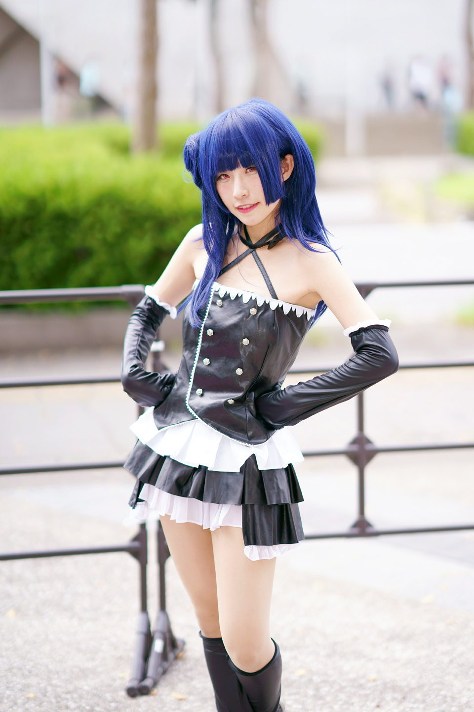 東京ゲームショウ17コスプレ 月野のあ様 ラブライブ サンシャイン 津島善子 黄昏ドライブイン コスプレカメコはデジタル一眼の夢を見るか