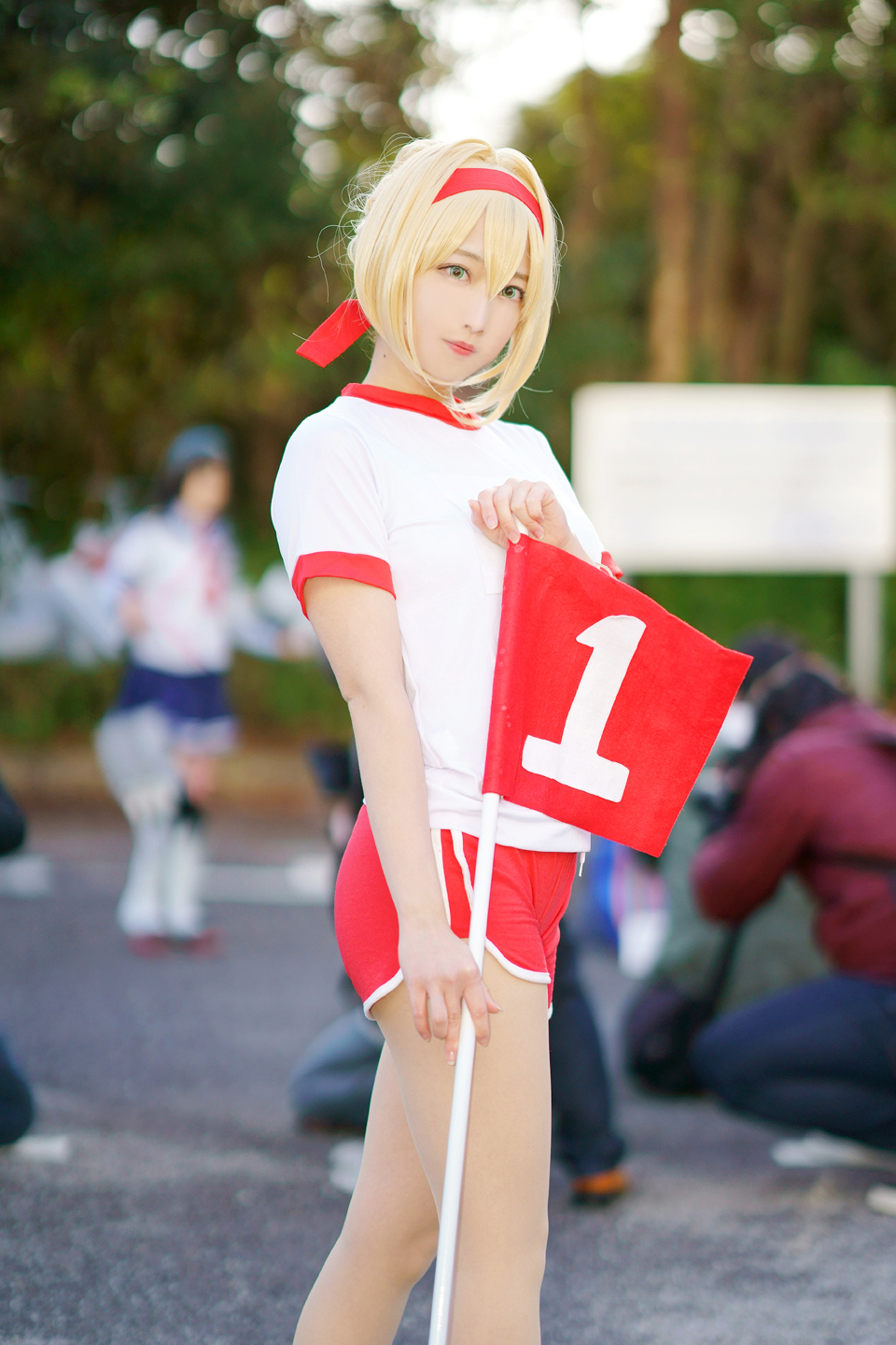 ワンダーフェスティバル 19冬 西井綾音様 Fate Grand Order ネロ クラウディウス オリンピアの体操服 黄昏ドライブイン コスプレカメコはデジタル一眼の夢を見るか