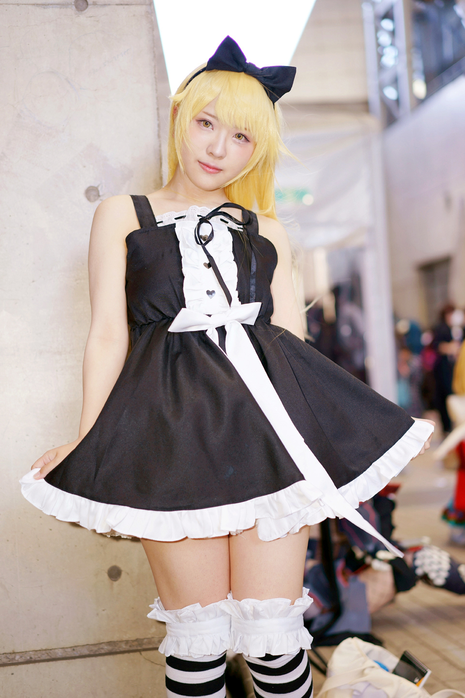 ニコニコ超会議16 桃乃ベリィ様 化物語 忍野忍 黄昏ドライブイン コスプレカメコはデジタル一眼の夢を見るか