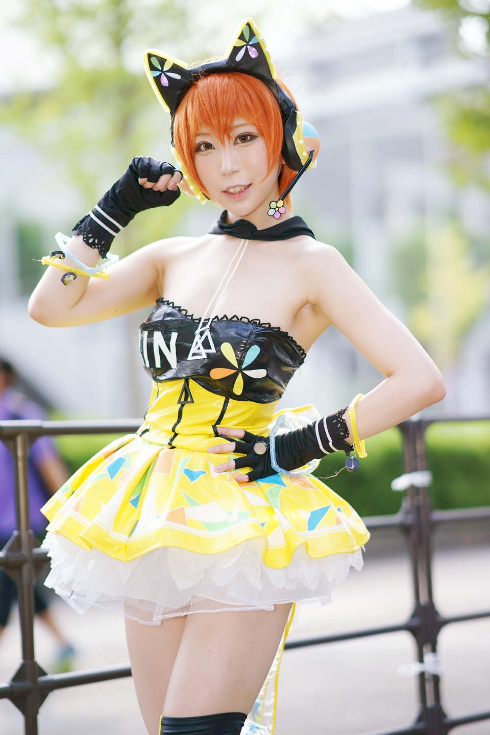 東京ゲームショウ16コスプレ まろにゐかっぱ様 ラブライブ 星空凛 黄昏ドライブイン コスプレカメコはデジタル一眼の夢を見るか