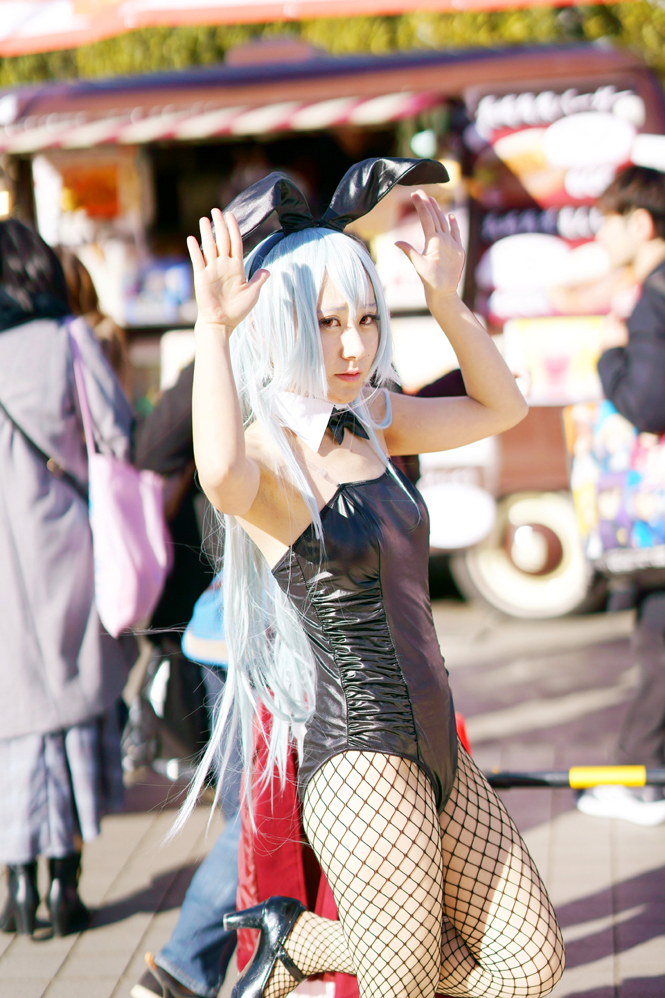 コミックマーケット93コスプレ 天宮小羽様 ワガママハイスペック 鳴海兎亜 バニーver 黄昏ドライブイン コスプレカメコはデジタル一眼の夢を見るか