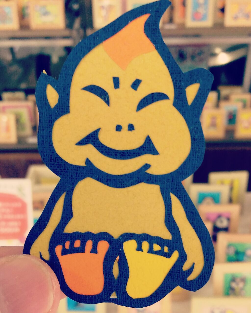 ビリケンさん 切りぬいた空のむこう