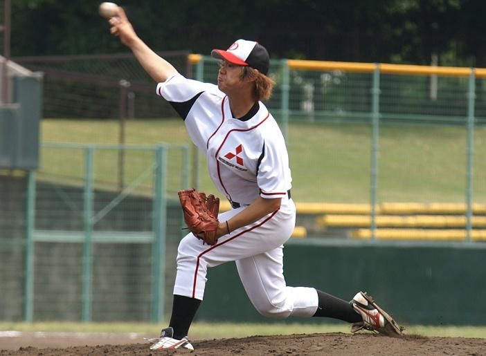 京都アマチュア野球だより 三菱自動車京都ダイヤフェニックス 金原投手のお話