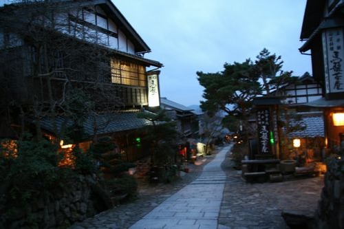 IMG_6616 馬籠茶屋辺りの夜景