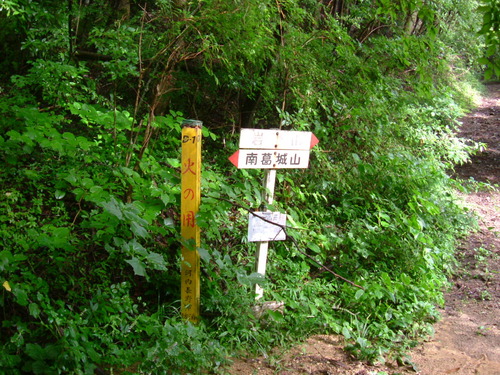 DSCF1990 2時間で南葛城山と岩湧山への分岐点到着