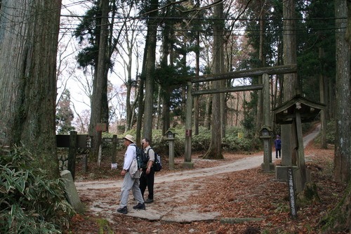 IMG_1287 右は葛城神社への道、左のダイトレ道を行く