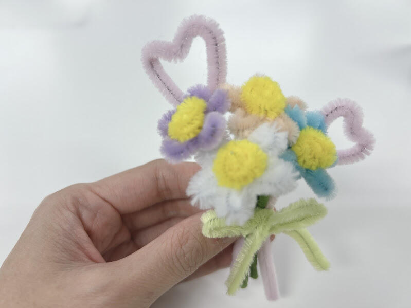 簡単！ モールフラワーの作り方 : 空の凸凹ハンドメイド日記