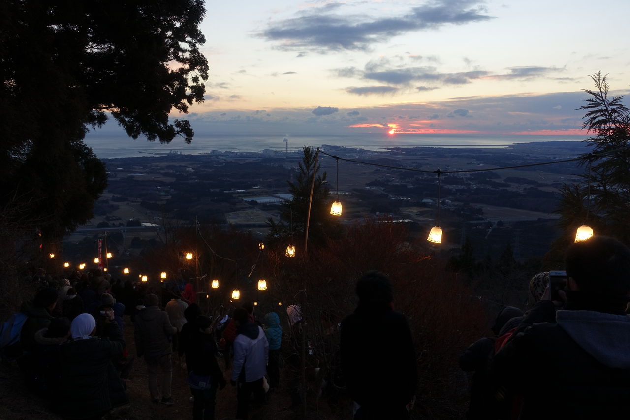 元旦に行われる 日本一早い山開き を謳っている鹿狼山に行ってきたよ ゲームゾンビの軌跡 時々山歩き