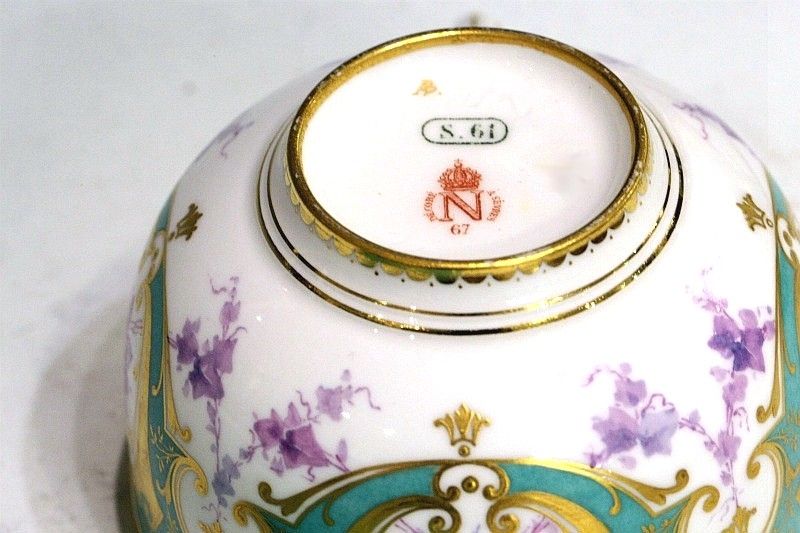 セーブル ティーカップ＆ソーサー 1867年 セーヴル フランス