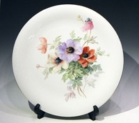 【古マイセン】マルコリーニの花／色彩に深みと陰影のある花のプレート ③ 古マイセン】マルコリーニの花／色彩に深みと陰影のある花の