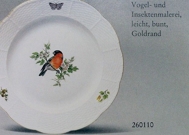 マイセン 鳥絵付けの種類 バードペインティング : アンティーク