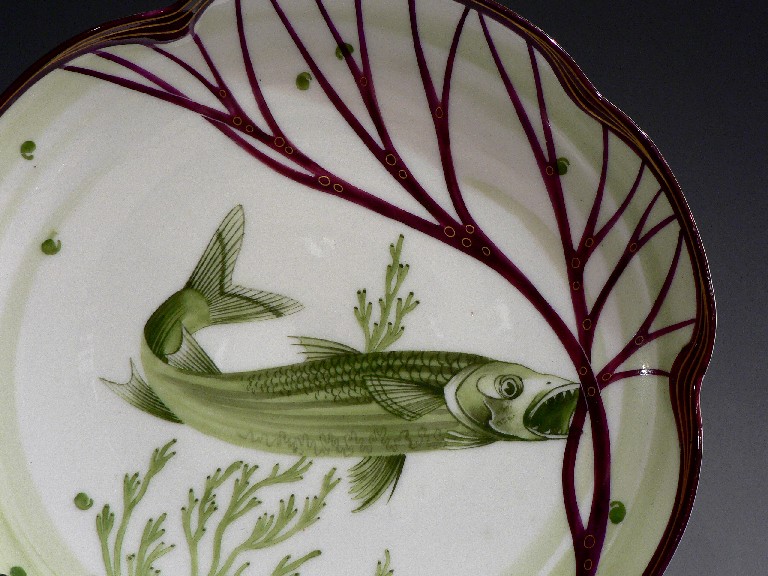 ニンフェンブルグ「フィッシュ・サービス」H．グラードル1900年頃