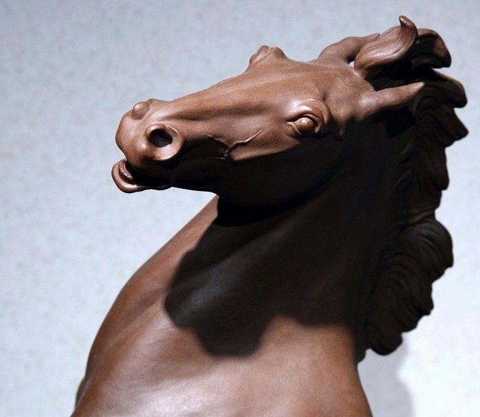 希少】Meissen マイセン ベトガー炻器 馬 フィギュリン 置物 ベドガー